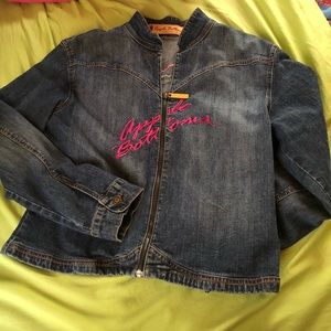 Apple bottoms jean jacket